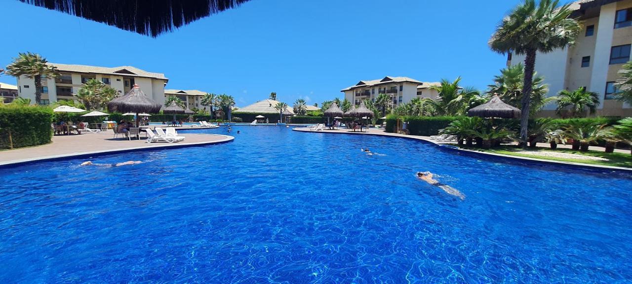 Paraiso Frente Mar!! 04 Pessoas-Pe Na Areia Vg Sun Cumbuco-Hidro, Sauna, Academia, Piscina,Cozinha Completa, Wifi, Parquinho Infantil Bagian luar foto
