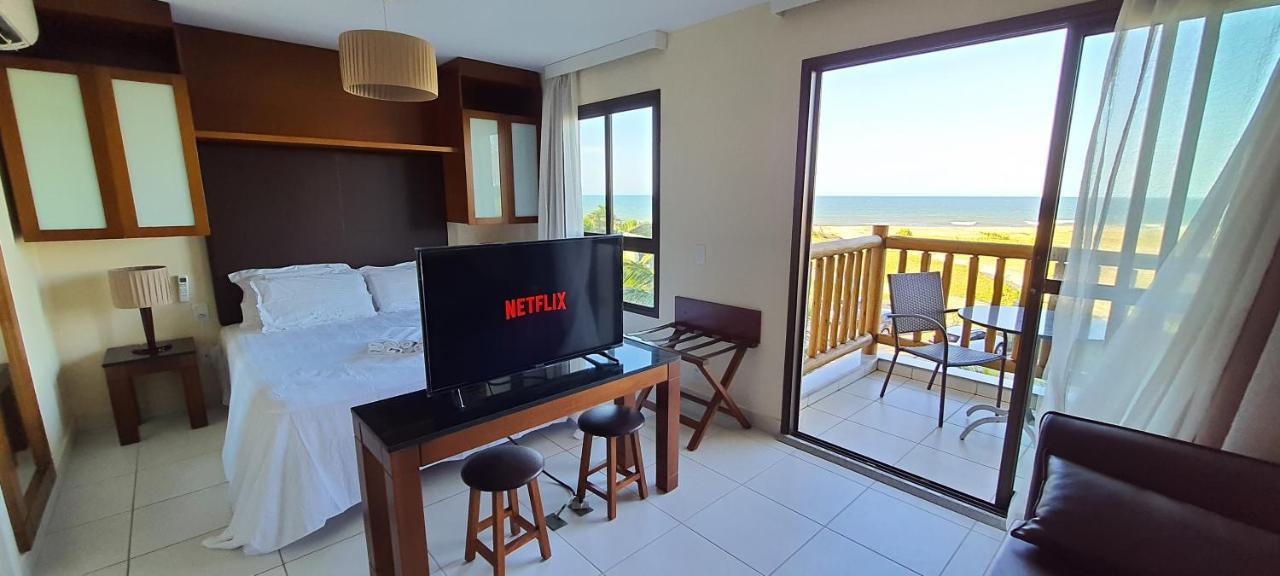 Paraiso Frente Mar!! 04 Pessoas-Pe Na Areia Vg Sun Cumbuco-Hidro, Sauna, Academia, Piscina,Cozinha Completa, Wifi, Parquinho Infantil Bagian luar foto