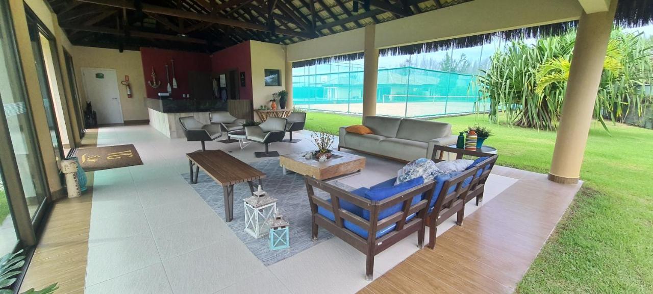Paraiso Frente Mar!! 04 Pessoas-Pe Na Areia Vg Sun Cumbuco-Hidro, Sauna, Academia, Piscina,Cozinha Completa, Wifi, Parquinho Infantil Bagian luar foto